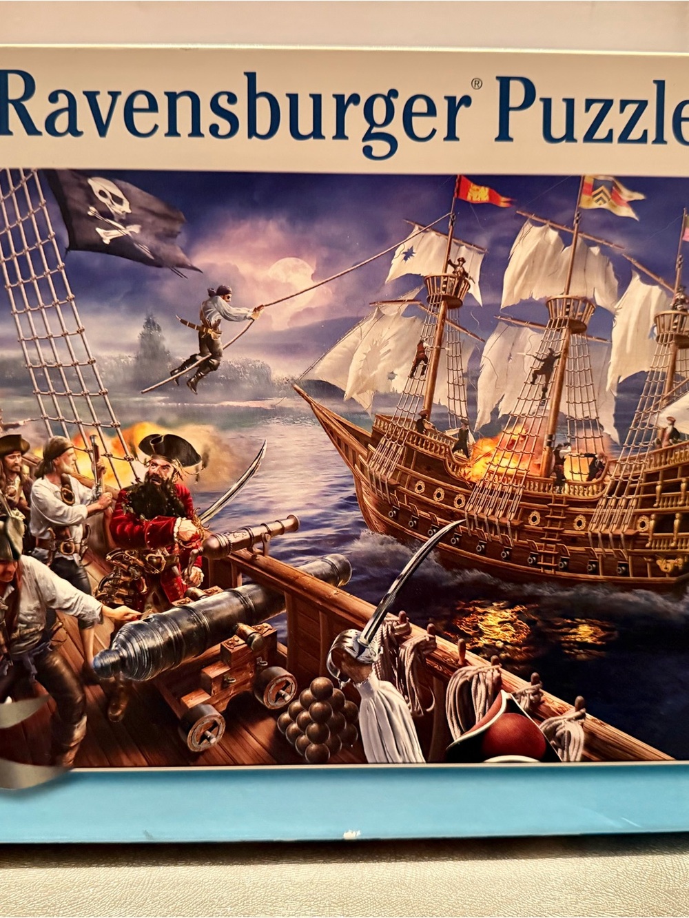 Ravensburger Pirate Blackbeard 2018 Battle Puzzle. Collectors.